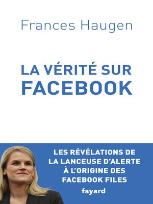 cover image of La Vérité sur Facebook